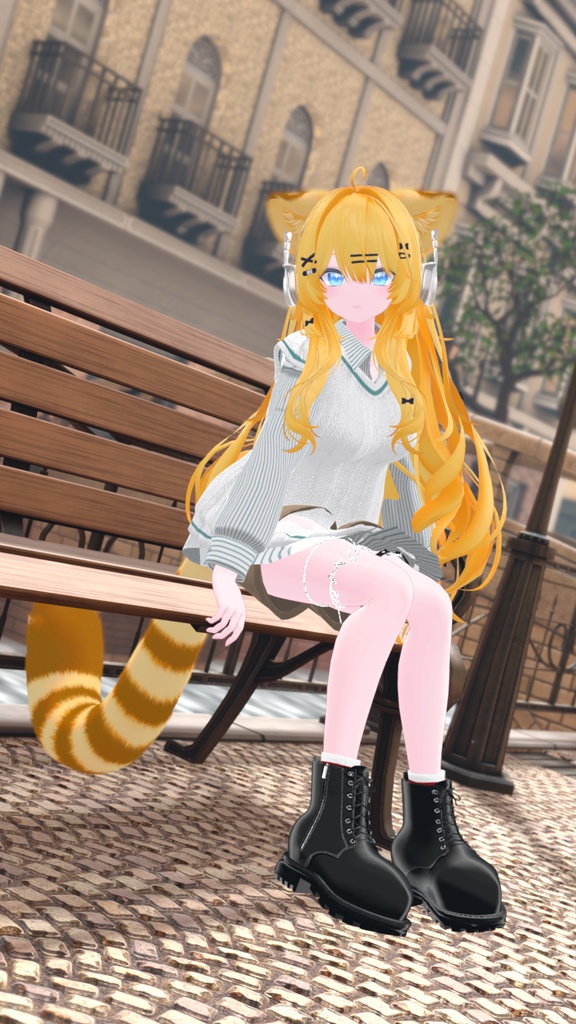 60アバター対応 Brise de Printemps -ブリーズドプランタン- (VRChat向け衣装)#mumu_shop