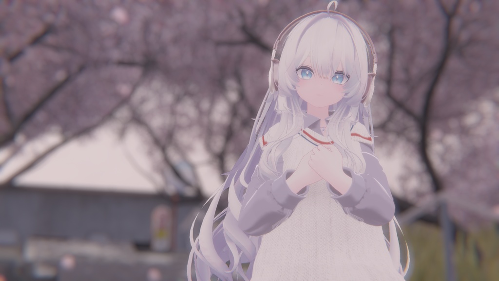 60アバター対応 Brise de Printemps -ブリーズドプランタン- (VRChat向け衣装)#mumu_shop