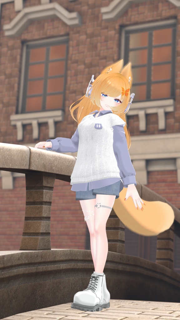 60アバター対応 Brise de Printemps -ブリーズドプランタン- (VRChat向け衣装)#mumu_shop