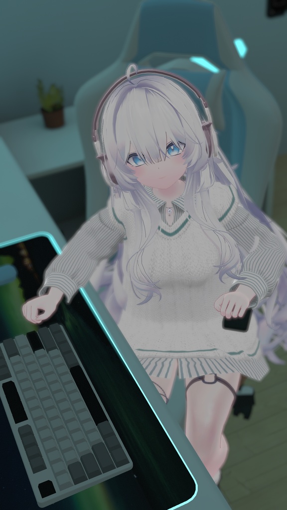 60アバター対応 Brise de Printemps -ブリーズドプランタン- (VRChat向け衣装)#mumu_shop