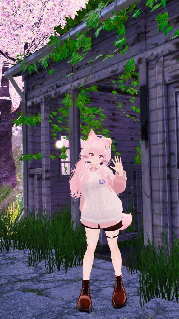 60アバター対応 Brise de Printemps -ブリーズドプランタン- (VRChat向け衣装)#mumu_shop