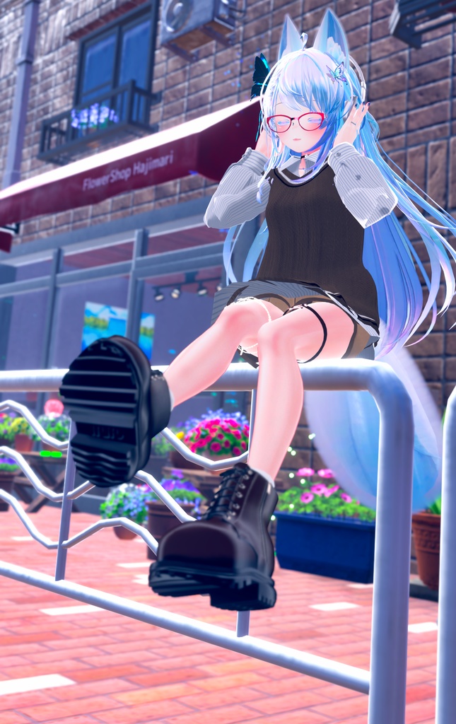 60アバター対応 Brise de Printemps -ブリーズドプランタン- (VRChat向け衣装)#mumu_shop