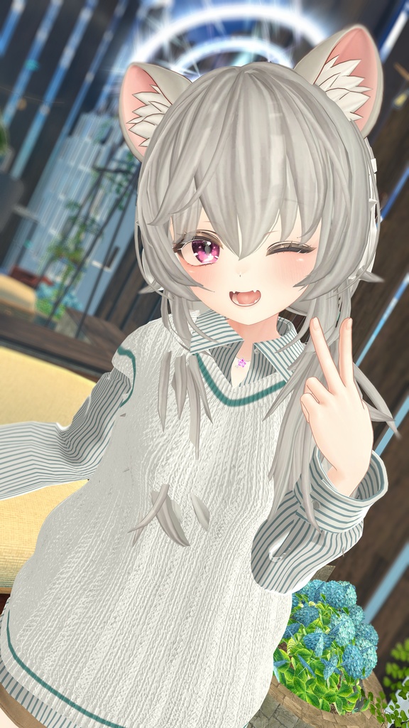 60アバター対応 Brise de Printemps -ブリーズドプランタン- (VRChat向け衣装)#mumu_shop