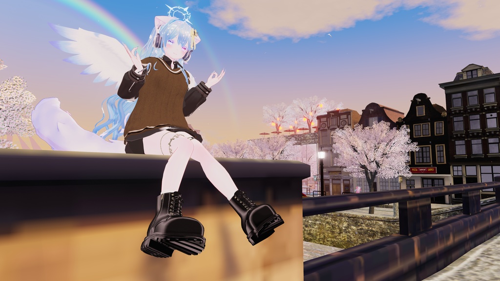 60アバター対応 Brise de Printemps -ブリーズドプランタン- (VRChat向け衣装)#mumu_shop