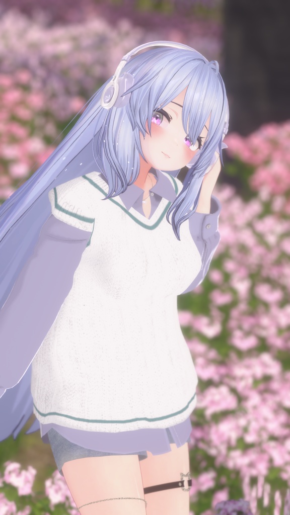 60アバター対応 Brise de Printemps -ブリーズドプランタン- (VRChat向け衣装)#mumu_shop