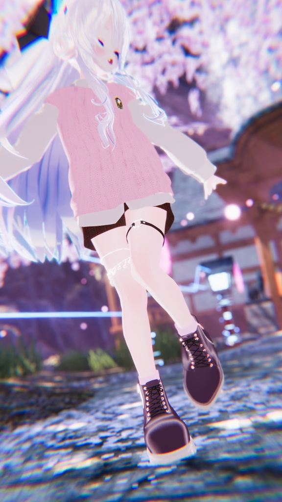 60アバター対応 Brise de Printemps -ブリーズドプランタン- (VRChat向け衣装)#mumu_shop