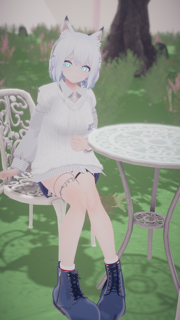60アバター対応 Brise de Printemps -ブリーズドプランタン- (VRChat向け衣装)#mumu_shop