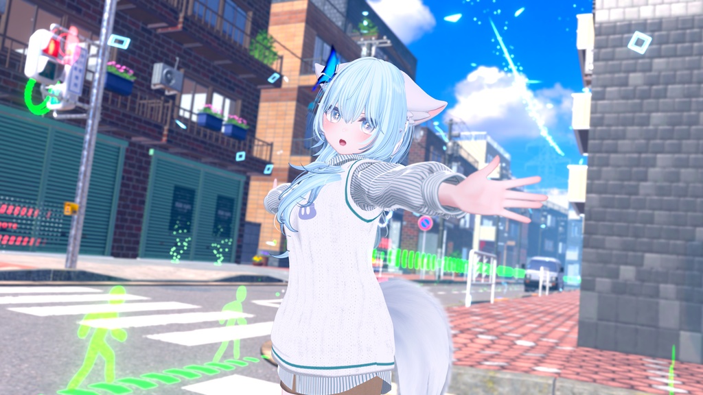 60アバター対応 Brise de Printemps -ブリーズドプランタン- (VRChat向け衣装)#mumu_shop