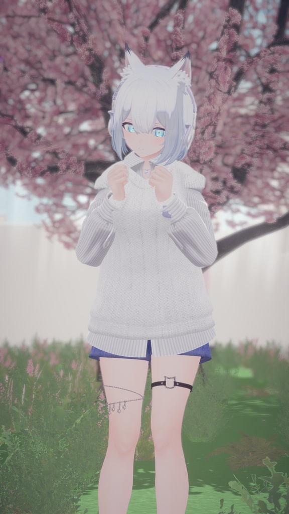 60アバター対応 Brise de Printemps -ブリーズドプランタン- (VRChat向け衣装)#mumu_shop