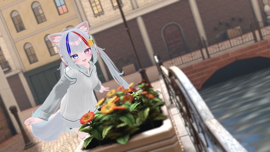 60アバター対応 Brise de Printemps -ブリーズドプランタン- (VRChat向け衣装)#mumu_shop