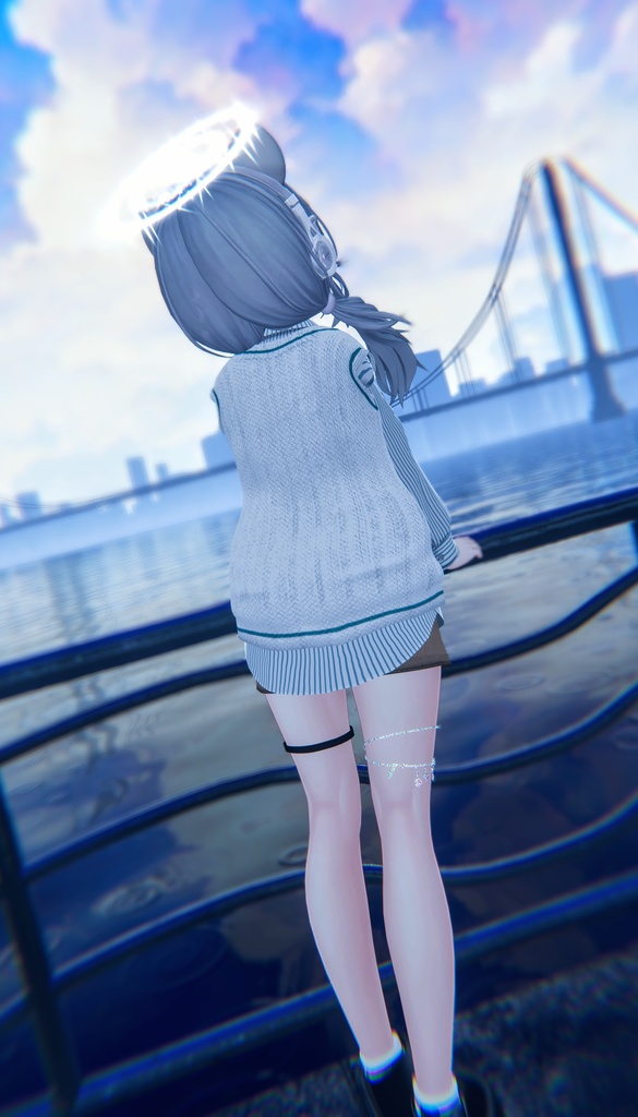 60アバター対応 Brise de Printemps -ブリーズドプランタン- (VRChat向け衣装)#mumu_shop