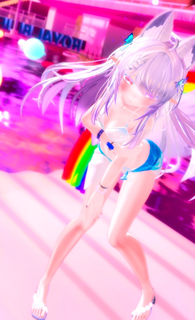 64アバター対応 Ulysfluffy--ユリスフラフィ- (VRChat向け衣装)#mumu_shop