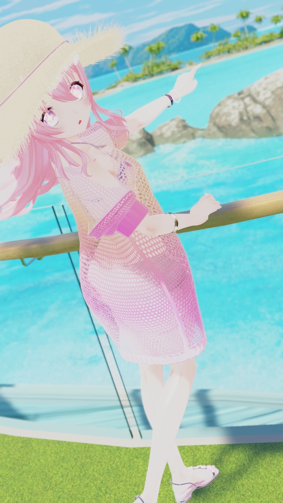 64アバター対応 Ulysfluffy--ユリスフラフィ- (VRChat向け衣装)#mumu_shop