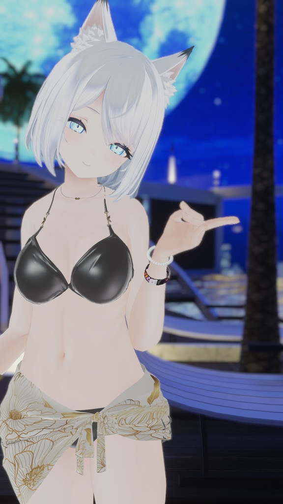 64アバター対応 Ulysfluffy--ユリスフラフィ- (VRChat向け衣装)#mumu_shop