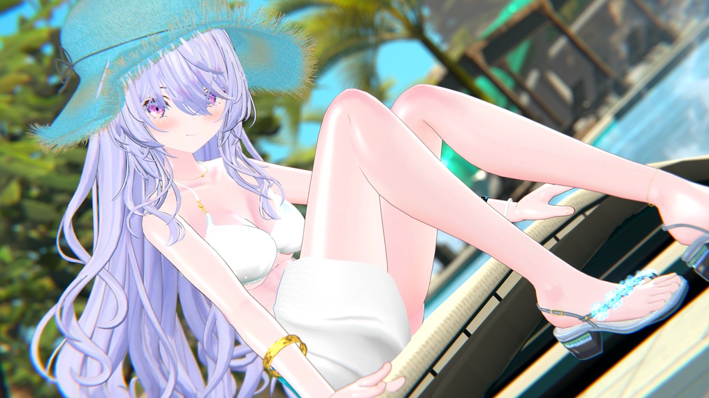 64アバター対応 Ulysfluffy--ユリスフラフィ- (VRChat向け衣装)#mumu_shop