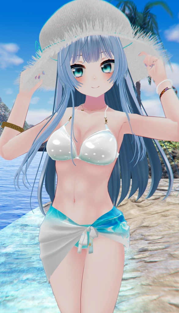 64アバター対応 Ulysfluffy--ユリスフラフィ- (VRChat向け衣装)#mumu_shop