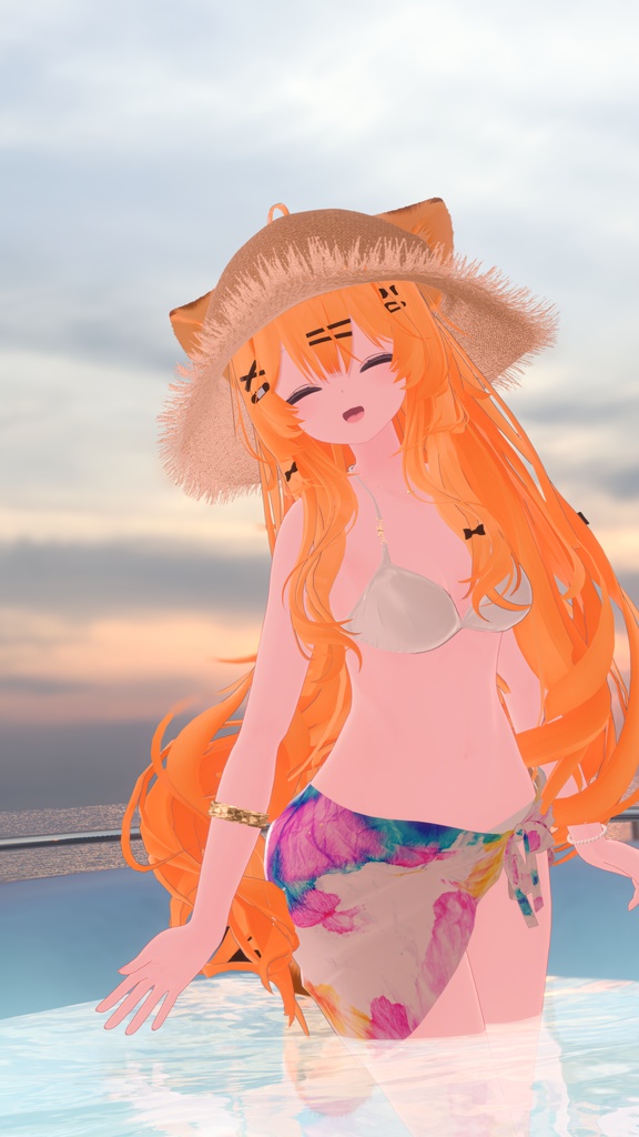 64アバター対応 Ulysfluffy--ユリスフラフィ- (VRChat向け衣装)#mumu_shop