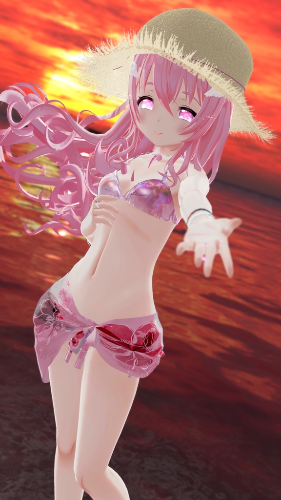 64アバター対応 Ulysfluffy--ユリスフラフィ- (VRChat向け衣装)#mumu_shop