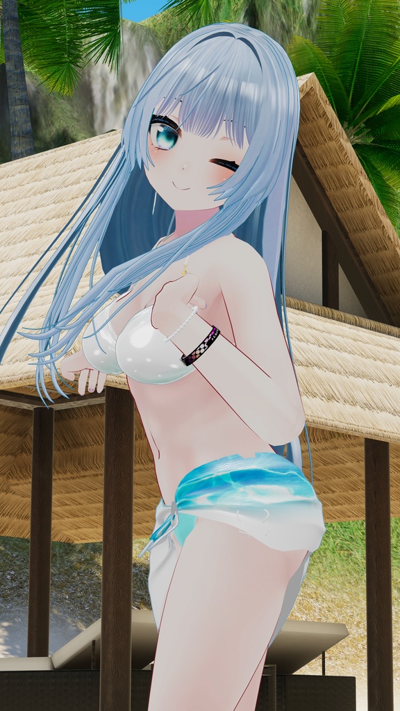 64アバター対応 Ulysfluffy--ユリスフラフィ- (VRChat向け衣装)#mumu_shop