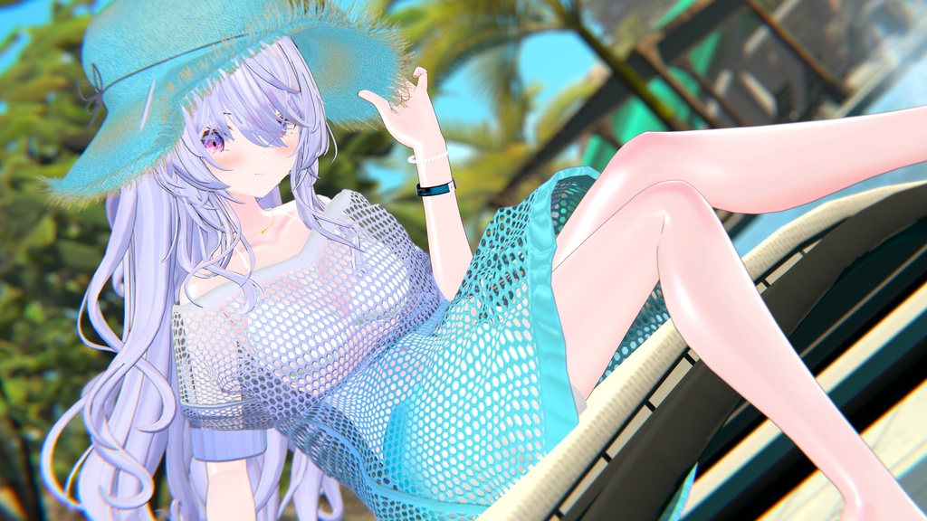 64アバター対応 Ulysfluffy--ユリスフラフィ- (VRChat向け衣装)#mumu_shop