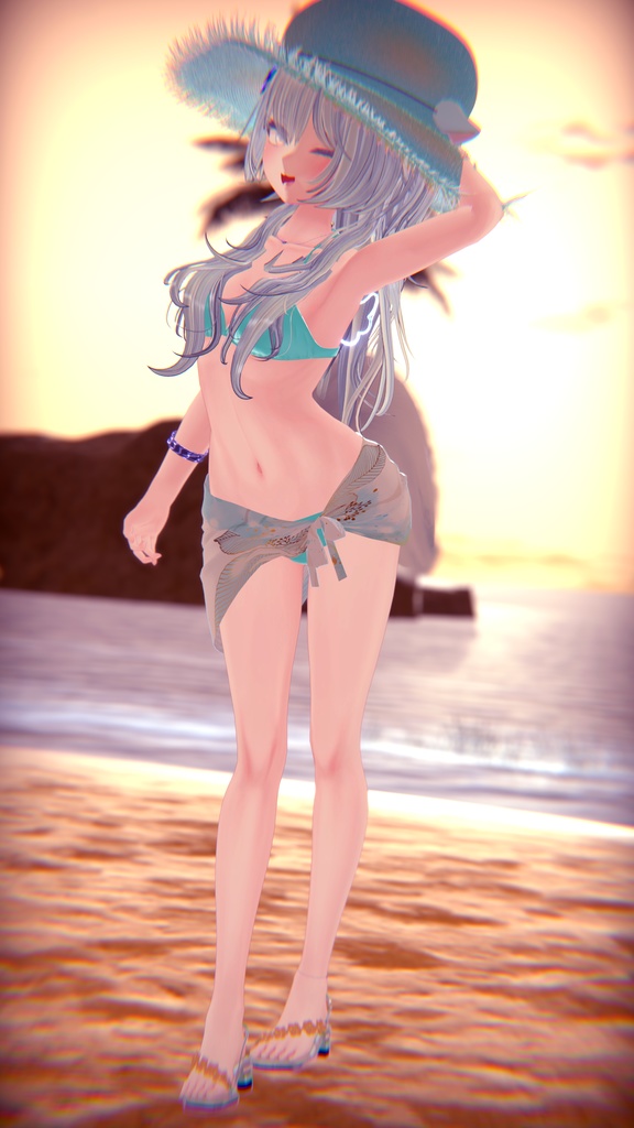 64アバター対応 Ulysfluffy--ユリスフラフィ- (VRChat向け衣装)#mumu_shop