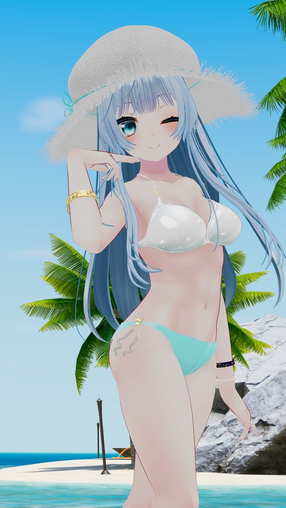 64アバター対応 Ulysfluffy--ユリスフラフィ- (VRChat向け衣装)#mumu_shop