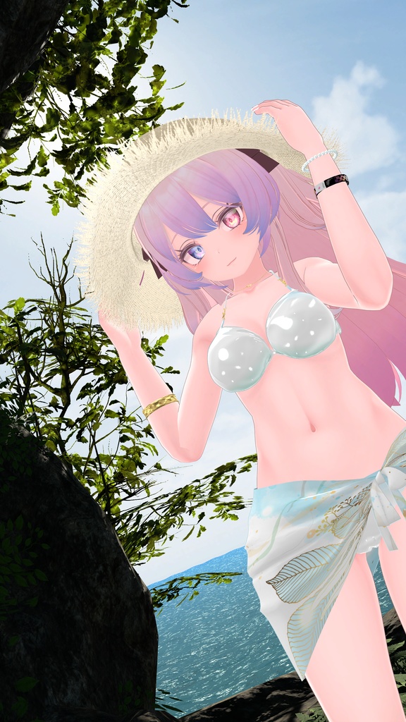 64アバター対応 Ulysfluffy--ユリスフラフィ- (VRChat向け衣装)#mumu_shop