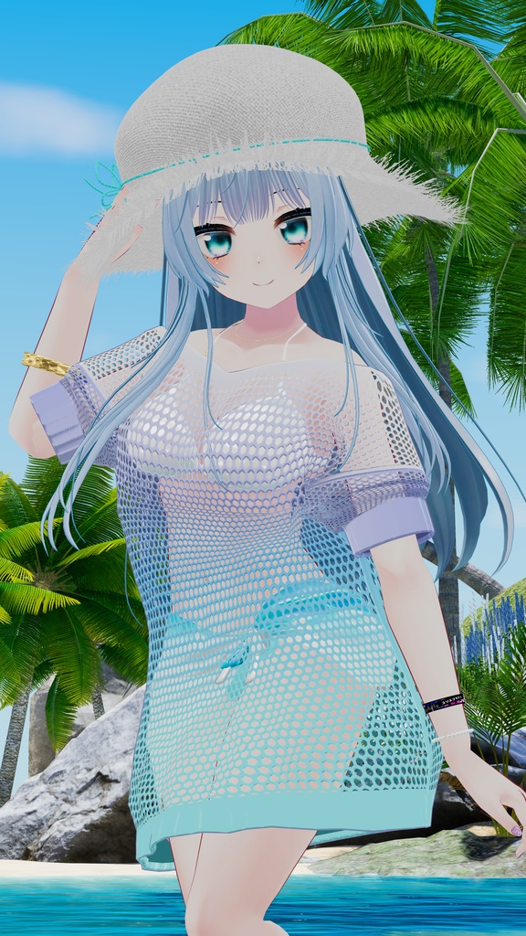 64アバター対応 Ulysfluffy--ユリスフラフィ- (VRChat向け衣装)#mumu_shop