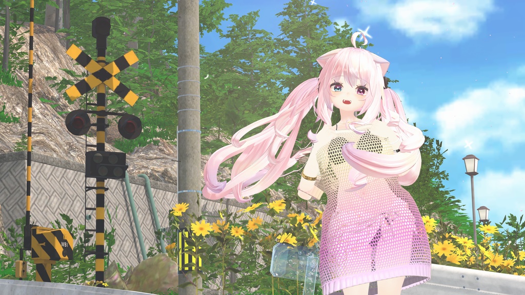 64アバター対応 Ulysfluffy--ユリスフラフィ- (VRChat向け衣装)#mumu_shop