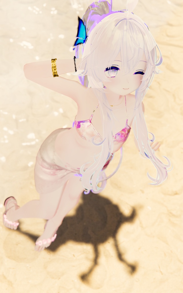 64アバター対応 Ulysfluffy--ユリスフラフィ- (VRChat向け衣装)#mumu_shop