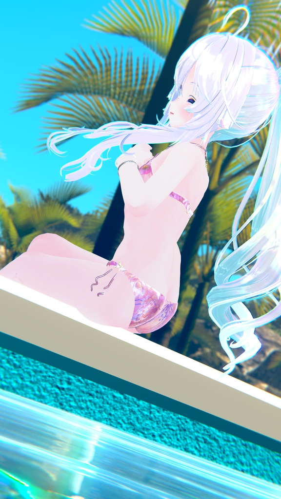 64アバター対応 Ulysfluffy--ユリスフラフィ- (VRChat向け衣装)#mumu_shop