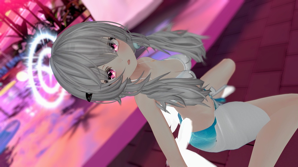 64アバター対応 Ulysfluffy--ユリスフラフィ- (VRChat向け衣装)#mumu_shop