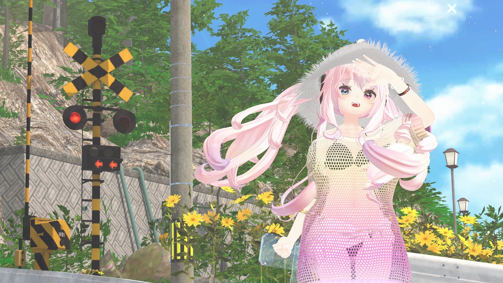 64アバター対応 Ulysfluffy--ユリスフラフィ- (VRChat向け衣装)#mumu_shop