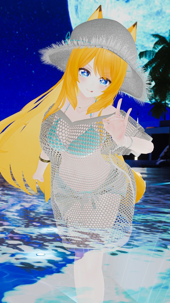 64アバター対応 Ulysfluffy--ユリスフラフィ- (VRChat向け衣装)#mumu_shop