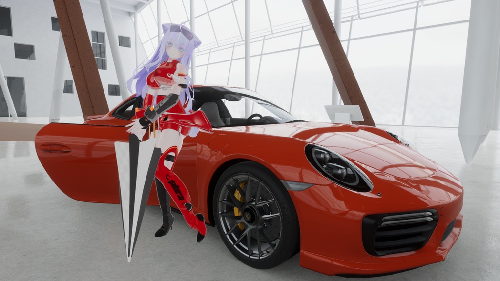 58アバター対応 -Gladioroar-グラジオロア (VRChat向け衣装)#mumu_shop