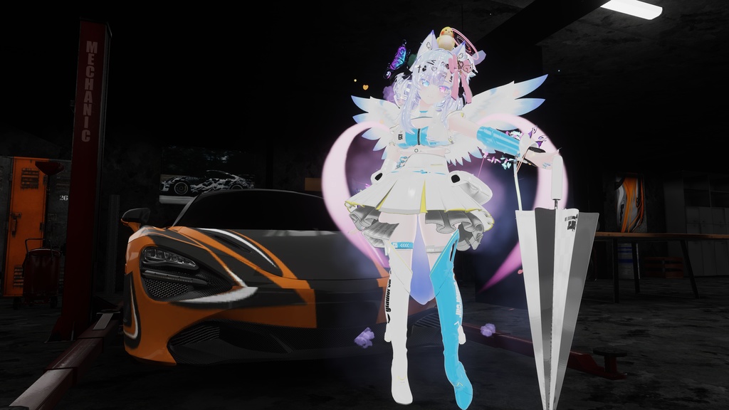 58アバター対応 -Gladioroar-グラジオロア (VRChat向け衣装)#mumu_shop