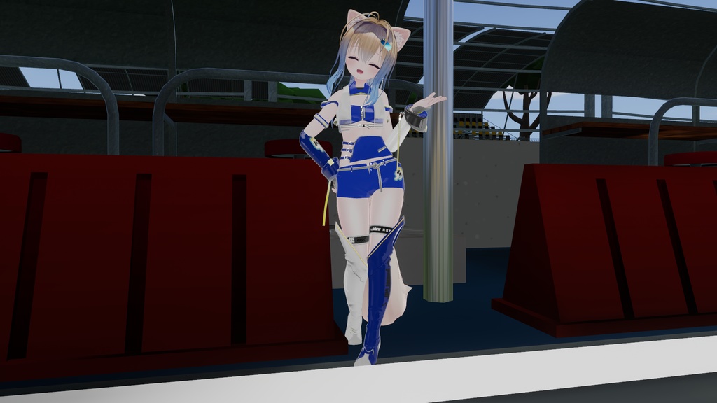 58アバター対応 -Gladioroar-グラジオロア (VRChat向け衣装)#mumu_shop