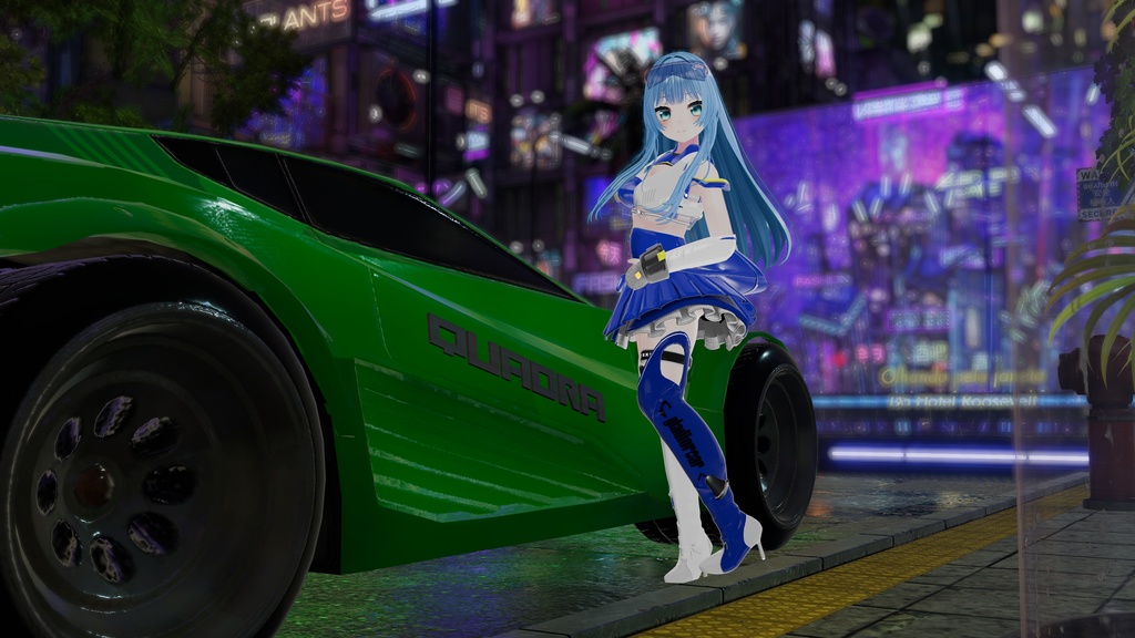 58アバター対応 -Gladioroar-グラジオロア (VRChat向け衣装)#mumu_shop