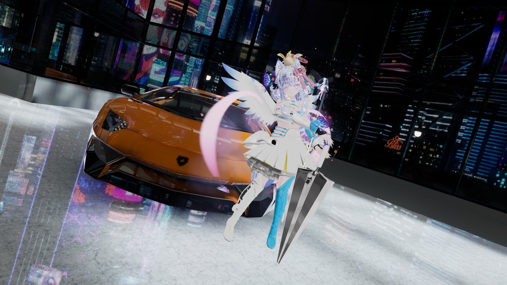 58アバター対応 -Gladioroar-グラジオロア (VRChat向け衣装)#mumu_shop