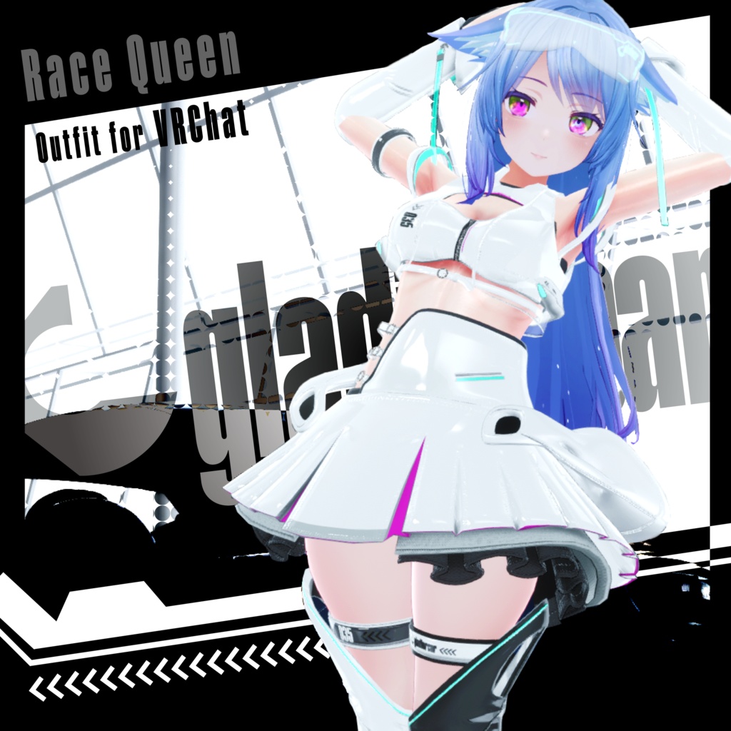 58アバター対応 -Gladioroar-グラジオロア (VRChat向け衣装)#mumu_shop