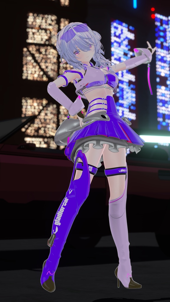 58アバター対応 -Gladioroar-グラジオロア (VRChat向け衣装)#mumu_shop
