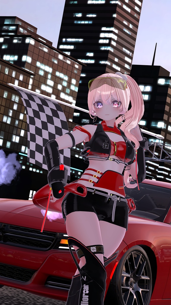 58アバター対応 -Gladioroar-グラジオロア (VRChat向け衣装)#mumu_shop
