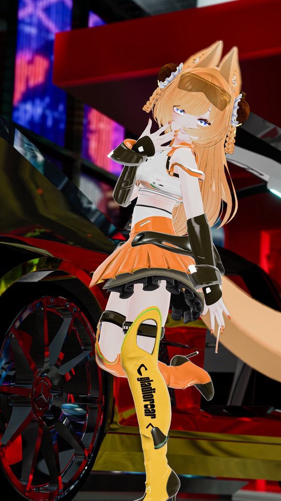 58アバター対応 -Gladioroar-グラジオロア (VRChat向け衣装)#mumu_shop