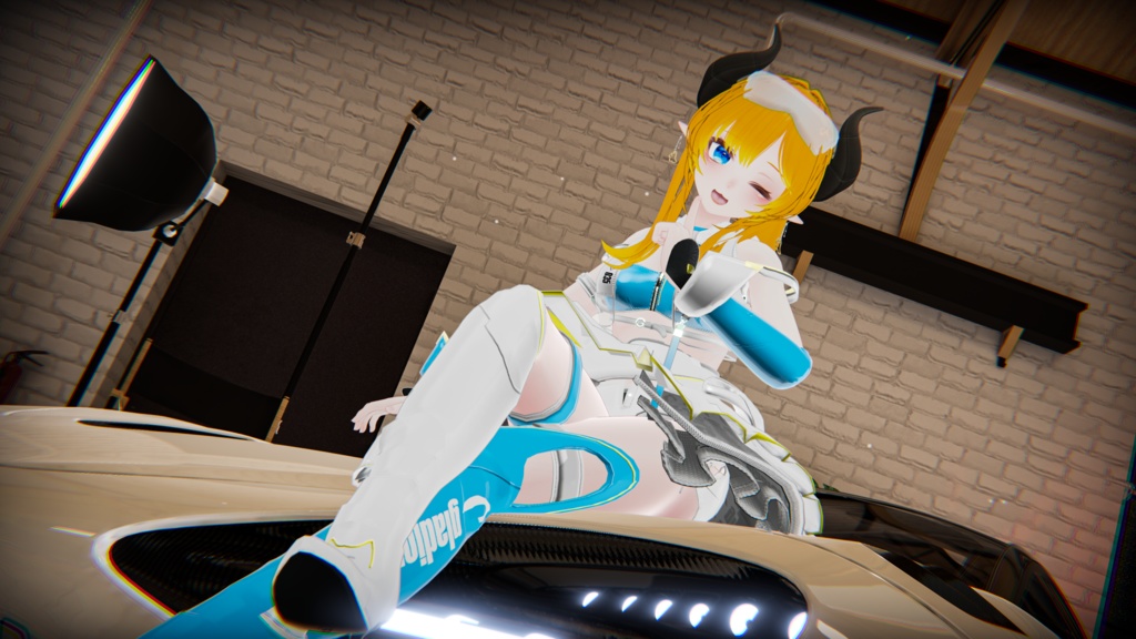 58アバター対応 -Gladioroar-グラジオロア (VRChat向け衣装)#mumu_shop