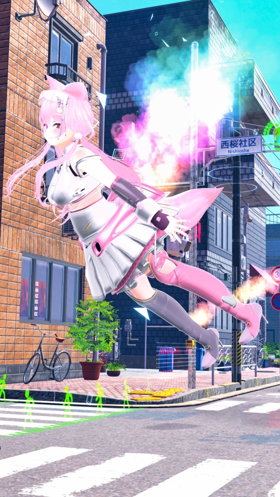 58アバター対応 -Gladioroar-グラジオロア (VRChat向け衣装)#mumu_shop