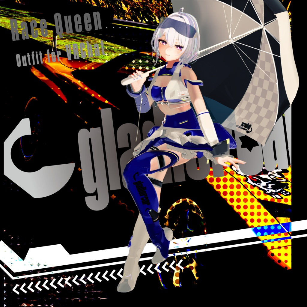 58アバター対応 -Gladioroar-グラジオロア (VRChat向け衣装)#mumu_shop