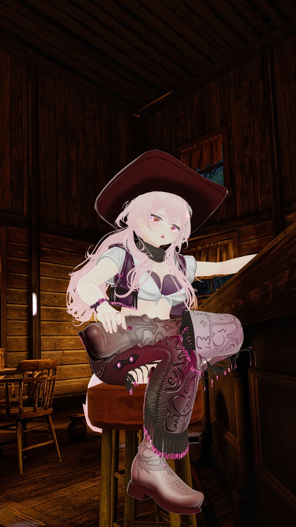 55アバター対応 -Wildwest-ワイルドウエスト(VRChat向け衣装)#mumu_shop