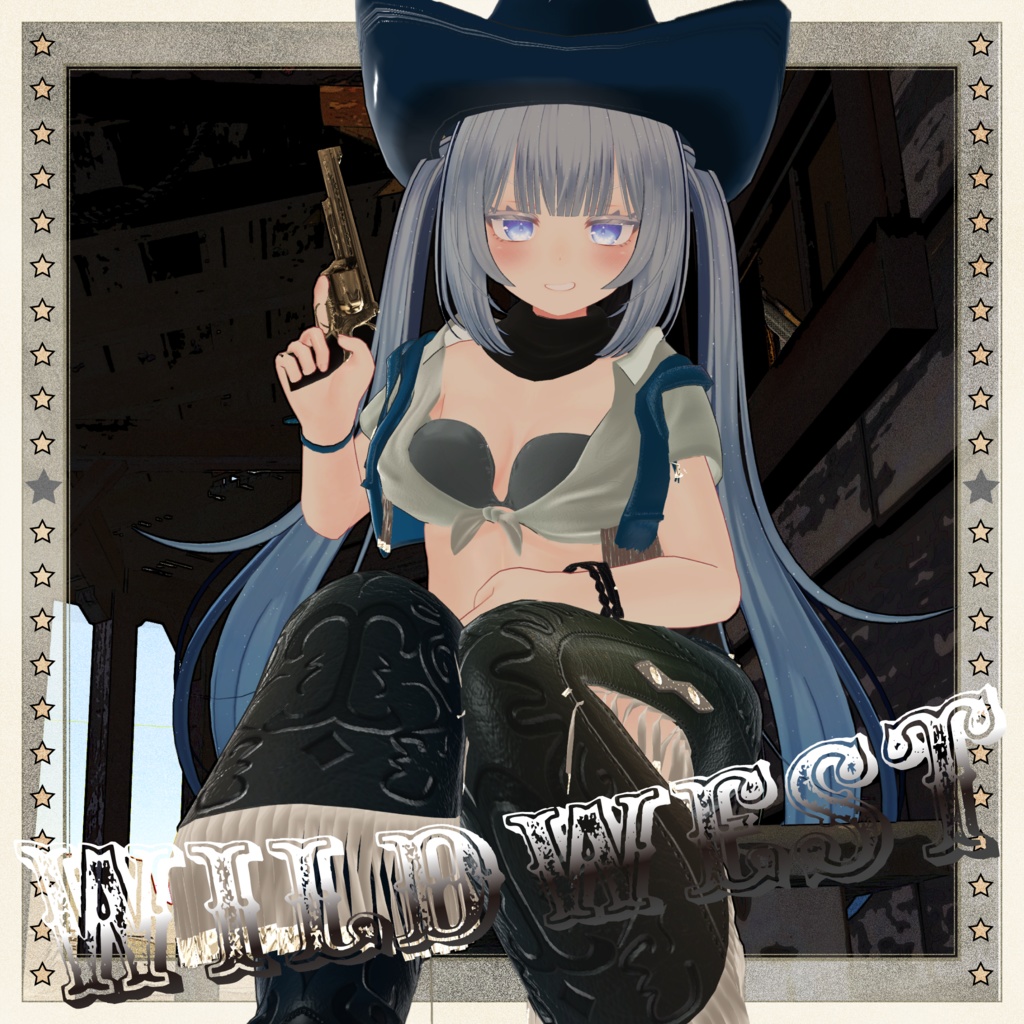 55アバター対応 -Wildwest-ワイルドウエスト(VRChat向け衣装)#mumu_shop