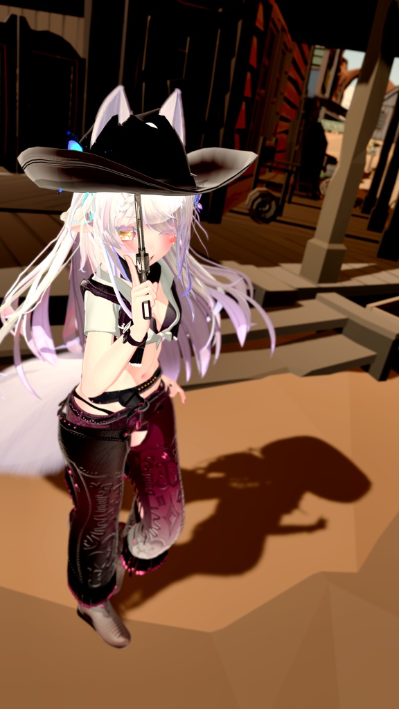 55アバター対応 -Wildwest-ワイルドウエスト(VRChat向け衣装)#mumu_shop