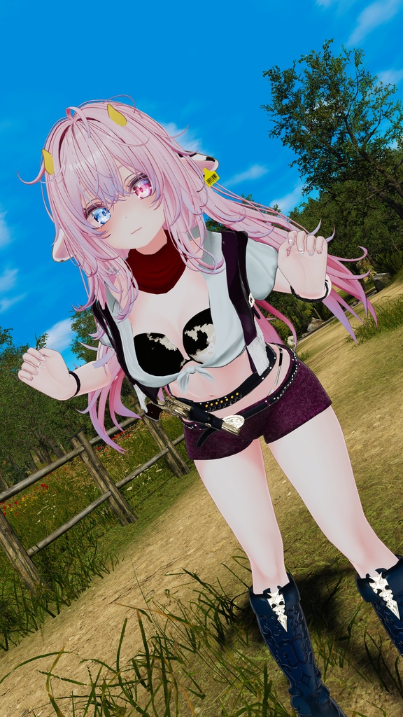 55アバター対応 -Wildwest-ワイルドウエスト(VRChat向け衣装)#mumu_shop